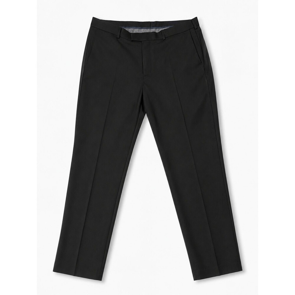 Mens Axist Charcoal Gray Pants 40 x 30 Straight Flat Front